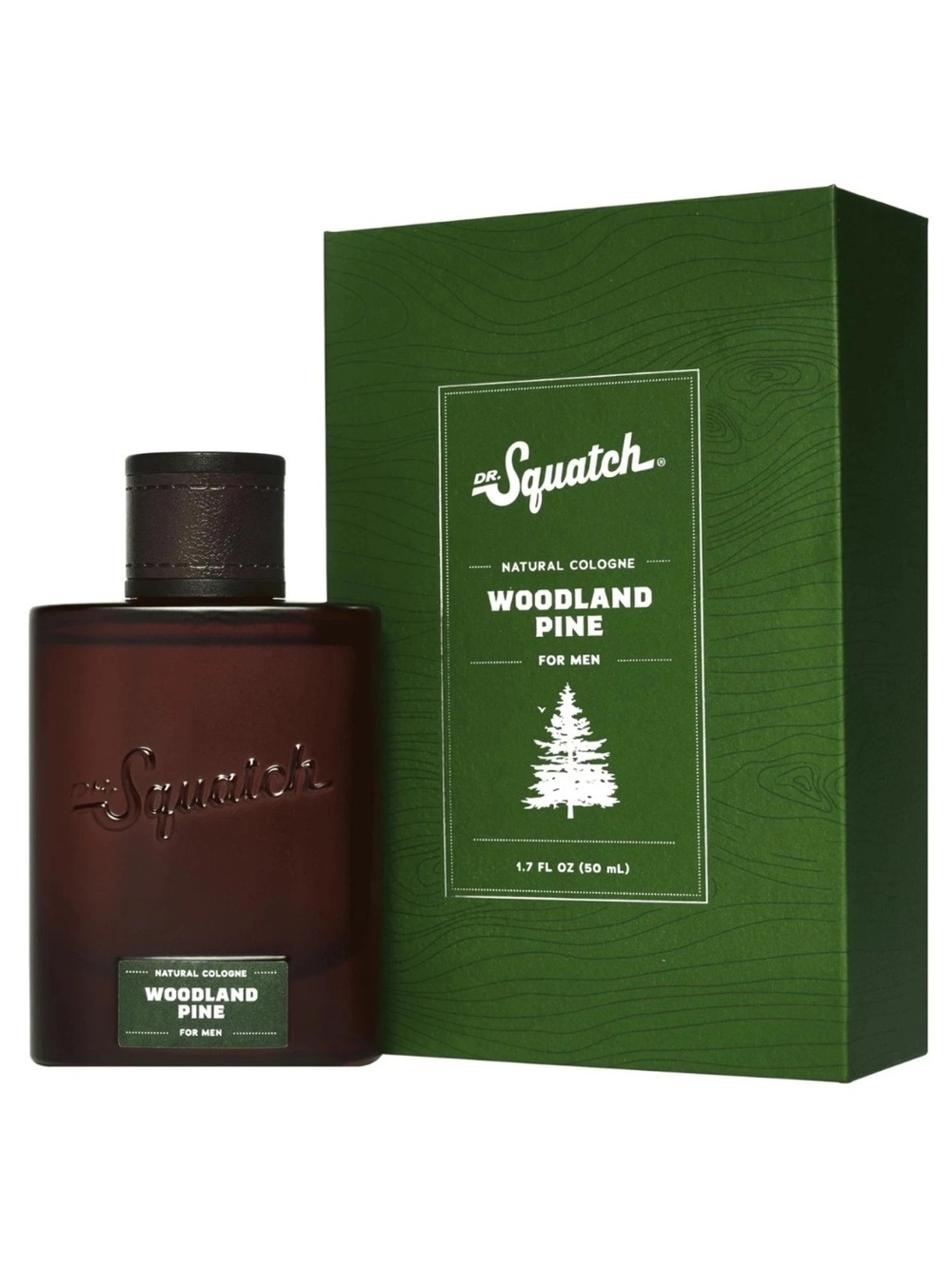 Dr. Squatch Woodland Pine Cologne 1.7 oz New Sealed Men's Fragrance